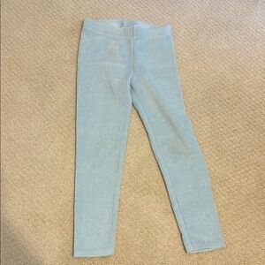 Janie & Jack Corduroy Blue Leggings